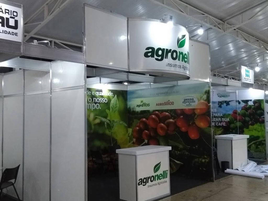 Montagem Básica Interna 1 - Estande octanorm interno