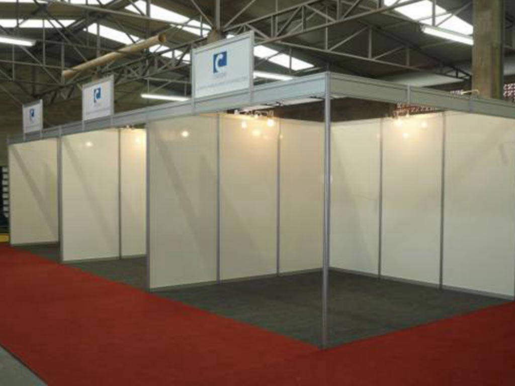 Montagem Básica Interna 3 - Estande octanorm interno