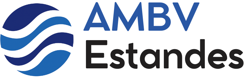 AMBV Estandes - Logo da empresa especialista em estandes para feiras