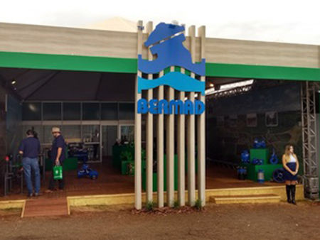 Projeto AGRISHOW-SP - Estande na maior feira agropecuária da América Latina