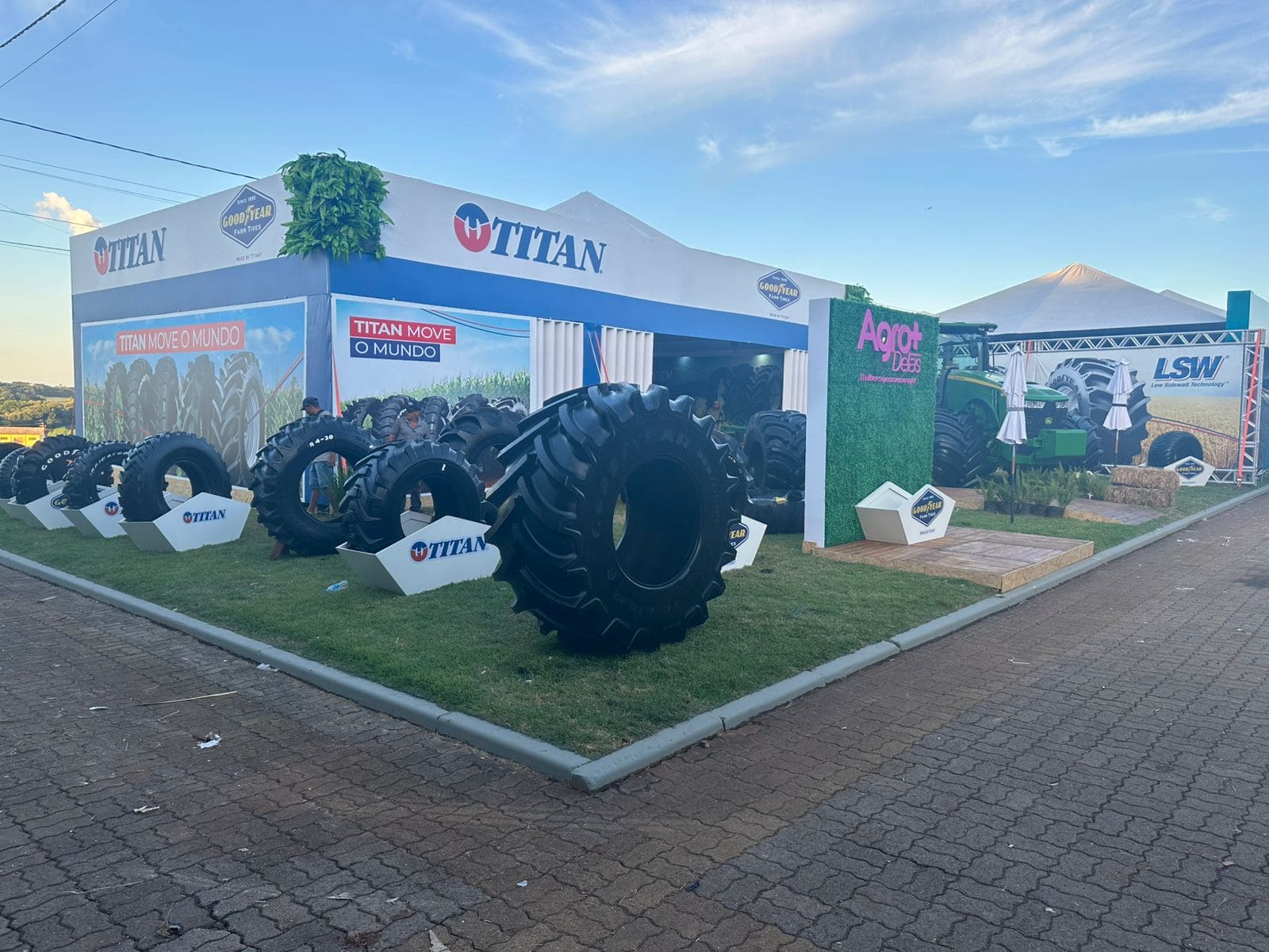 Projeto AGRICHEM - Estande eficiente para empresa do setor agroquímico